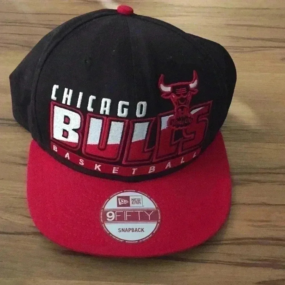 9 fifty snap back Chicago Bulls cap